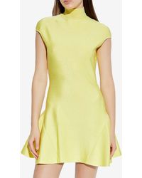 Givenchy - Turtleneck Flared Mini Dress - Lyst