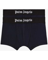 Palm Angels - Logo Waistband Trunks - Lyst