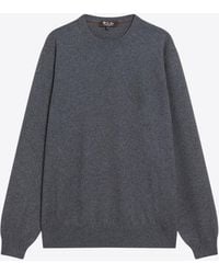 Loro Piana - Mélange Cashmere Sweater - Lyst