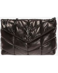 Saint Laurent - Medium Puffer Nappa Leather Shoulder Bag - Lyst