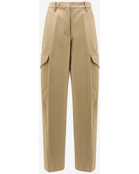 Givenchy - Cotton And Wool Cargo Trousers - Lyst