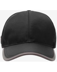Prada - Speedrock Triangle Logo Baseball Cap - Lyst