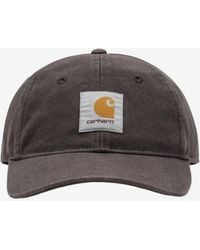 Carhartt - Logo Patch Canvas Baseball Cap - Lyst