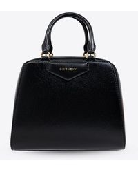 Givenchy - Mini Antigona Cube Leather Top Handle Bag - Lyst