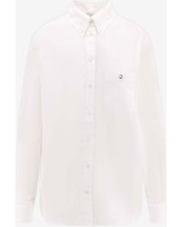 Coperni - Logo Plaque Long-Sleeved Shirt - Lyst
