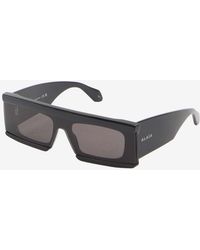 Alaïa - Rectangular Mask Sunglasses - Lyst
