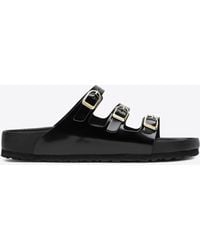 Birkenstock - Florida Fresh Triple-Strap Slides - Lyst