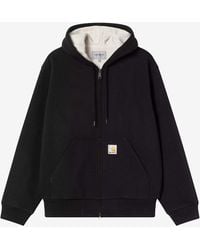 Carhartt - Active Logo Zip-Up Hooded Sweatshirt - Lyst