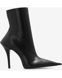 Balenciaga - Witch 110 Leather Ankle Boots - Lyst