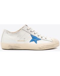 Golden Goose - V-Star Leather Low-Top Sneakers - Lyst