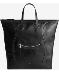 Celine - Vertical Cabas Smile Leather Tote Bag - Lyst