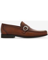 Ferragamo - Caspian Leather Loafers - Lyst