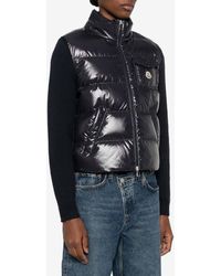 Moncler - Logo-Patched Zip-Up Jacket - Lyst