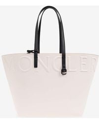 Moncler - Very Leather Tote Bag - Lyst