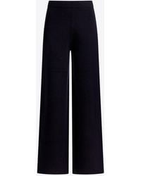 Max Mara - Judy Wool-Blend Flared Pants - Lyst