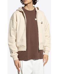 Jacquemus - Gros Grain Zip-Up Hooded Sweatshirt - Lyst