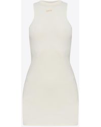 Off-White c/o Virgil Abloh - Sleek Rowing Logo Mini Dress - Lyst