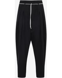 Mordecai - Drawstring Straight-Leg Pants - Lyst