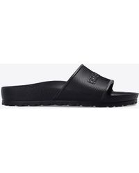 Birkenstock - Barbados Logo-Embossed Slides - Lyst