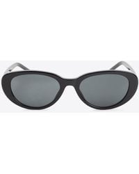 Saint Laurent - Sl M154 Oval Sunglasses - Lyst