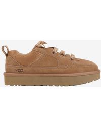UGG - Lowmel Suede Low-Top Sneakers - Lyst