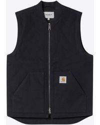 Carhartt - Classic Logo Patch Zip-Up Vest - Lyst