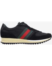 Gucci - Nora Low-Top Sneakers With Web - Lyst