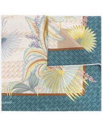 Ferragamo - Dure Print Silk Scarf - Lyst