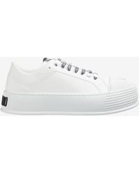 Moschino - Logo Lettering Low-Top Sneakers - Lyst
