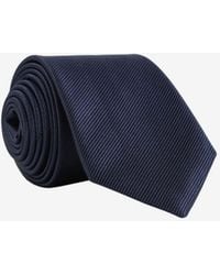 Giorgio Armani - Striped Silk Tie - Lyst