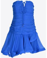 Elliatt - Ontario Halterneck Ruched Mini Dress - Lyst