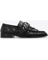 Bottega Veneta - Astaire Leather Loafers - Lyst