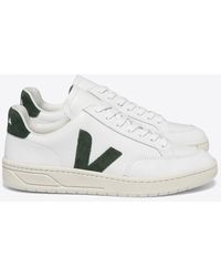 Veja - V-12 Leather Low-Top Sneakers - Lyst