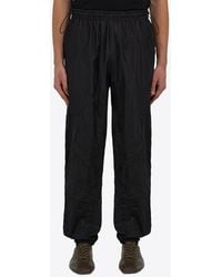 Ferragamo - Logo Patch Drawstring Track Pants - Lyst