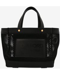 Tom Ford - Small Logo Patch Tote Bag - Lyst