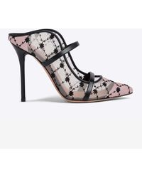 Malone Souliers - Maureen 100 Floral Mesh Mules - Lyst