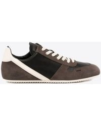Rick Owens - Minimal Sneak Lace-Up Sneakers - Lyst