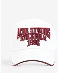 Acne Studios - Stockholm 1996 Logo Baseball Cap - Lyst
