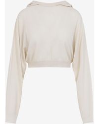 Rick Owens - Hooded Cropped Tunic Top - Lyst