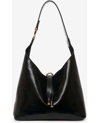 Chloé - Small Marcie Hobo Bag In Shiny Leather - Lyst