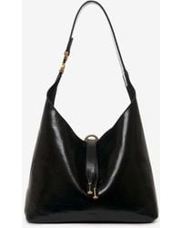 Chloé - Small Marcie Hobo Bag In Shiny Leather - Lyst
