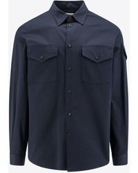 Alexander McQueen - Logo Band Long-Sleeved Shirt - Lyst