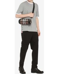Thom Browne - Name Tag Patch Crewneck T-Shirt - Lyst