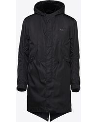 Prada - Re-Nylon Hooded Jacket - Lyst