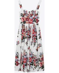 Dolce & Gabbana - Midi Dress - Lyst