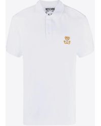 Moschino - Teddy Bear Polo T-Shirt - Lyst