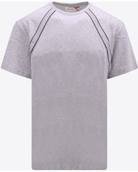 Alexander McQueen - Harness Logo Tape Crewneck T-Shirt - Lyst