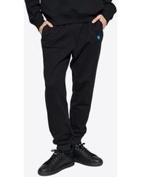 Versace - Medusa Embroidered Track Pants - Lyst