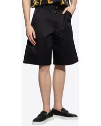 Versace - Medusa Gabardine Cargo Shorts - Lyst