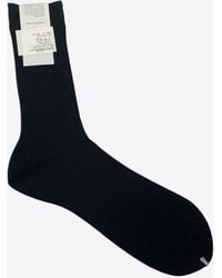 Antipast - Ribbed Crew Socks - Lyst